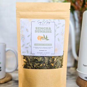 sencha sunrise green tea blend