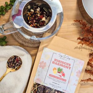 hibiscus harmony herbal tea blend