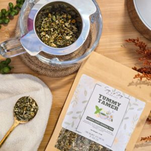 tummy tamer herbal tea blend