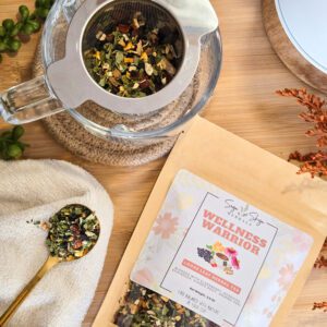 Wellness warrior herbal tea blend