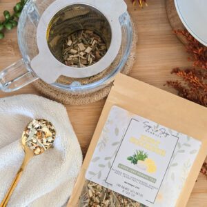 Zest refresh herbal tea blend