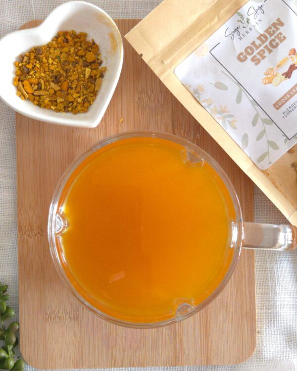 Golden Spice Loose Leaf Herbal Tea - Image 3